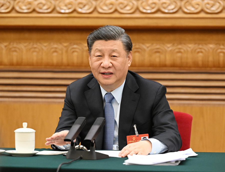 习近平在参加江苏代表团审议时强调牢牢把握高质量发展这个首要任务